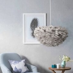 Rippvalgusti Feather, Grey цена и информация | Люстры | kaup24.ee