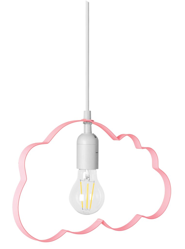 Laste rippvalgusti Cloud, Pink цена и информация | Lastetoa valgustid | kaup24.ee