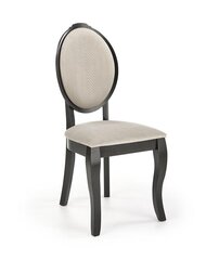 Набор из 2-х стульев Halmar Velo, черный/бежевый цена и информация | Стулья для кухни и столовой | kaup24.ee