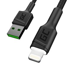 Green Cell KABGCSET02, USB/Lightning, 1.2 м цена и информация | Кабели и провода | kaup24.ee
