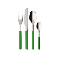 Villeroy & Boch Söögiriistade komplekt 24-osaline S + Green Apple hind ja info | Söögiriistad | kaup24.ee