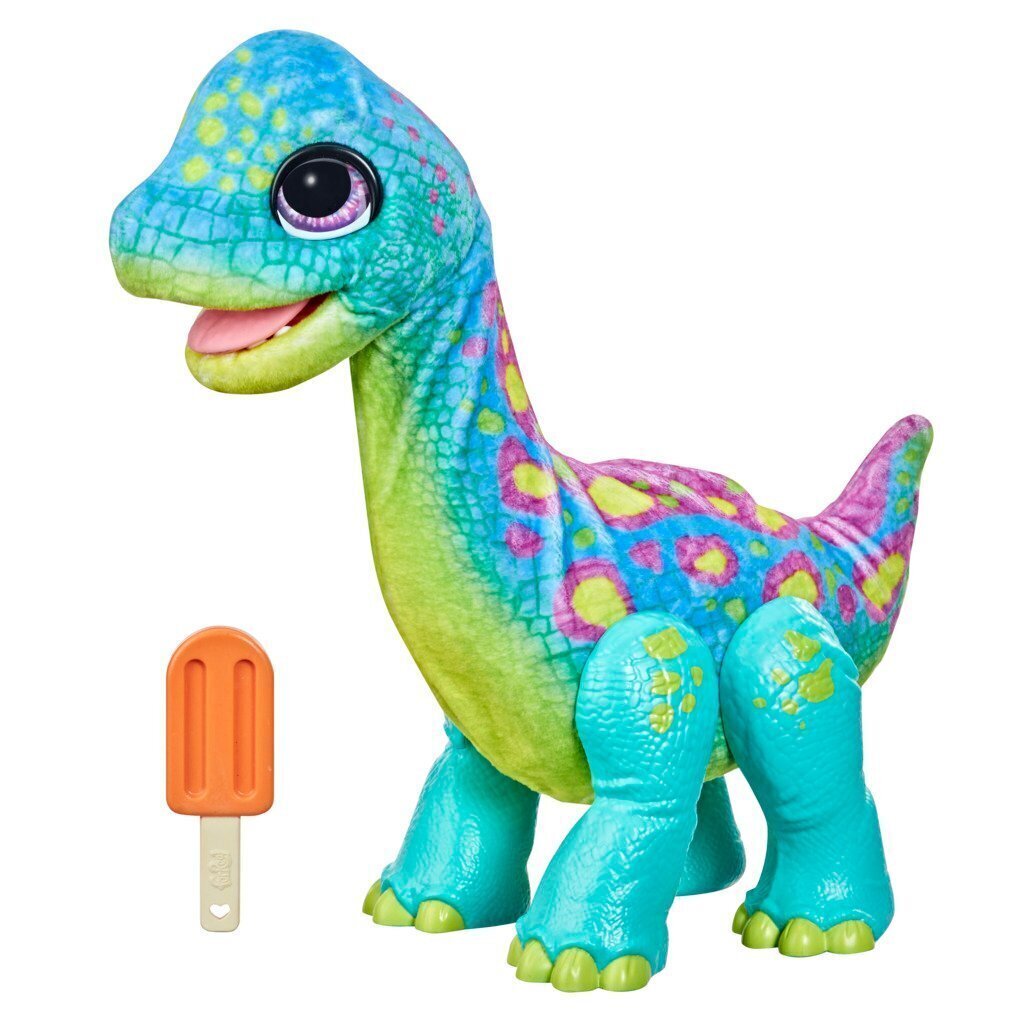 Interaktiivne dinosaurus-brontosaurus Sam Furreal hind ja info | Pehmed mänguasjad | kaup24.ee