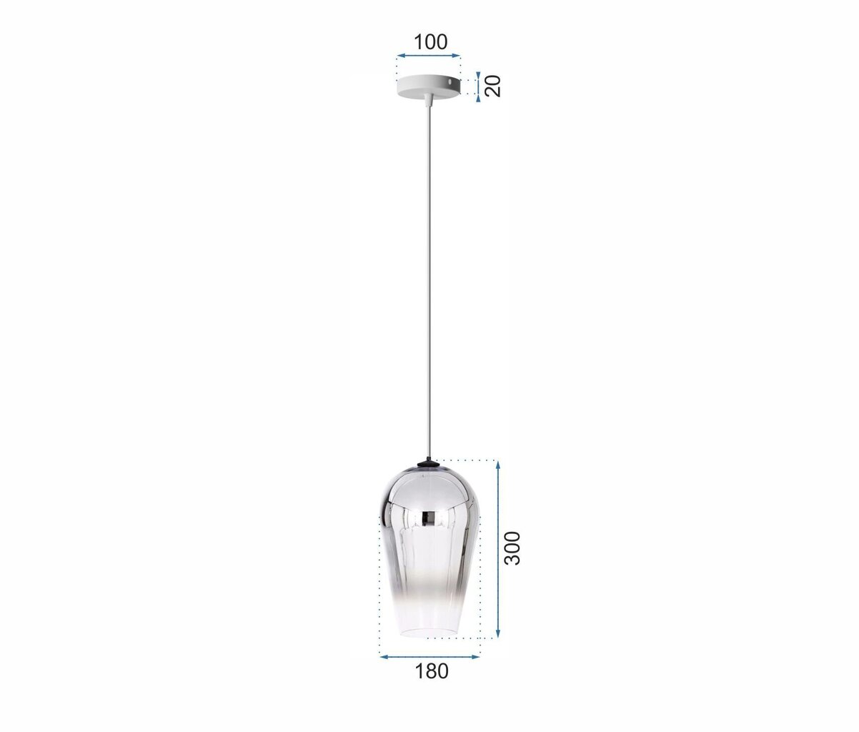 Rippvalgusti Mirage, Gold hind ja info | Rippvalgustid | kaup24.ee