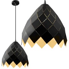 Подвесной светильник CrissCross, Black цена и информация | Потолочный светильник, 38 x 38 x 24 см | kaup24.ee