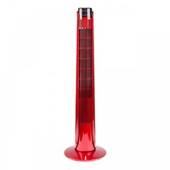 Volteno kolonni tüüpi ventilaator 45W, puldiga, punane hind ja info | Ventilaatorid | kaup24.ee