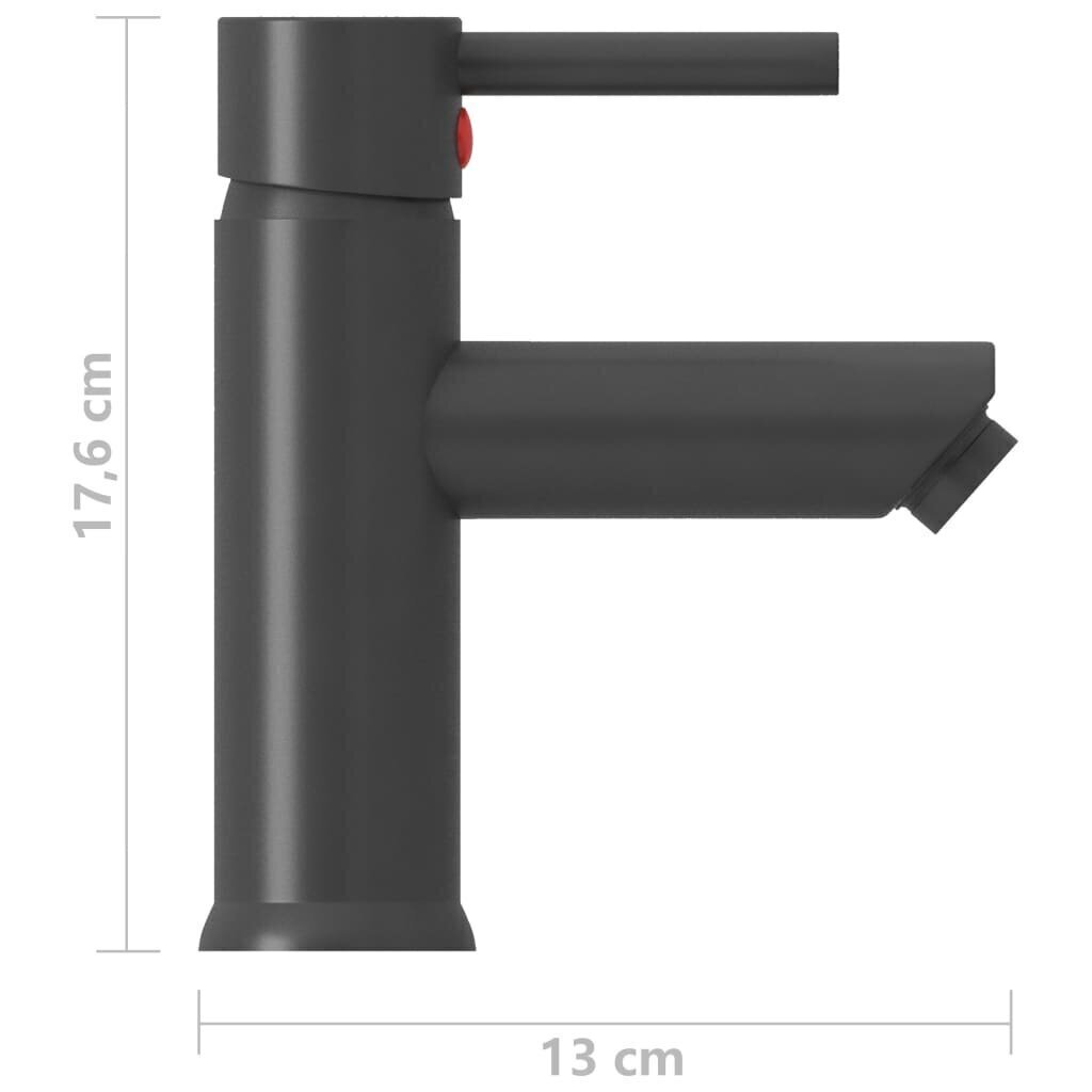 Praustuvo maišytuvas, 130x176mm, pilkas hind ja info | Vannitoa segistid | kaup24.ee