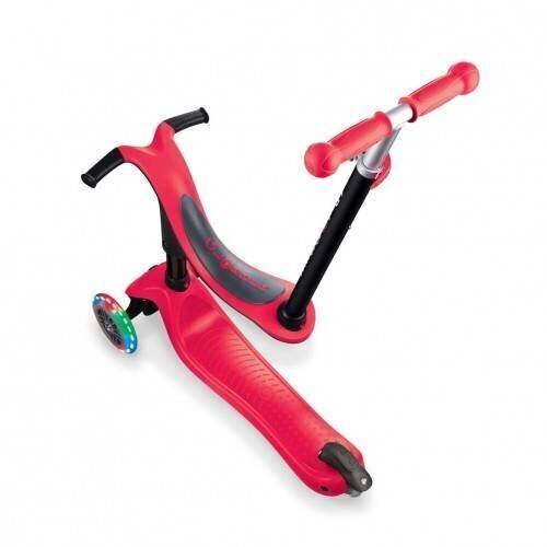 Globber GO-UP Sporty Lights / New Red hind ja info | Tõukerattad | kaup24.ee