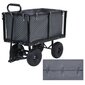 Sodo vežimėlio įdėklas, 86x46x41cm, pilkas hind ja info | Aiakärud | kaup24.ee