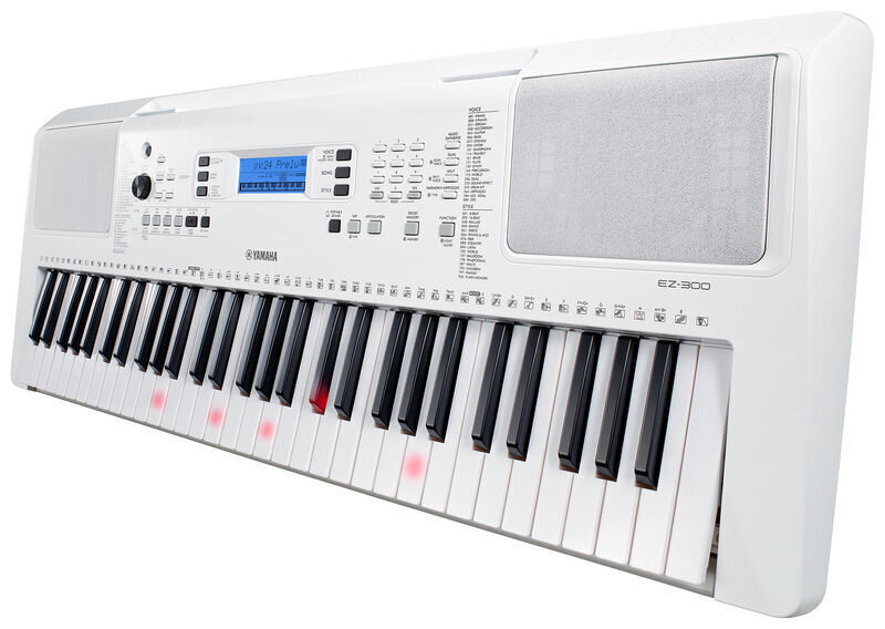 YAMAHA EZ-300 DIGITAL KEYBOARD WHITE hind ja info | Klahvpillid | kaup24.ee