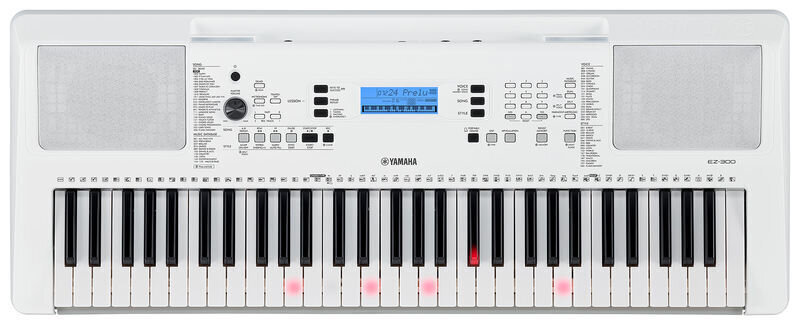 YAMAHA EZ-300 DIGITAL KEYBOARD WHITE цена и информация | Klahvpillid | kaup24.ee