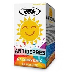 Real Pharm Antidepres 60 Tabs hind ja info | Vitamiinid, toidulisandid, preparaadid tervise heaoluks | kaup24.ee