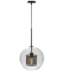 Rippvalgusti Aura, 30 cm, Black цена и информация | Потолочный светильник, 38 x 38 x 24 см | kaup24.ee