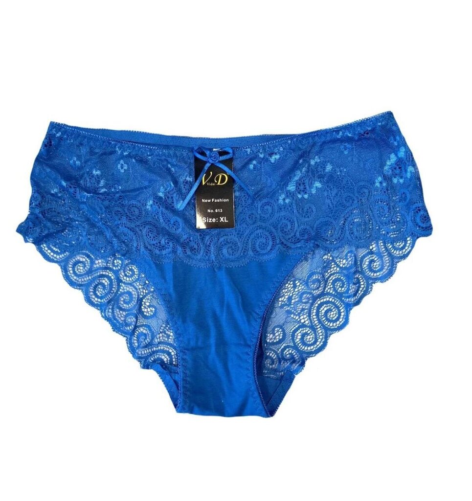 Naiste aluspüksid V&D 706, Sinine hind ja info | Naiste aluspüksid | kaup24.ee
