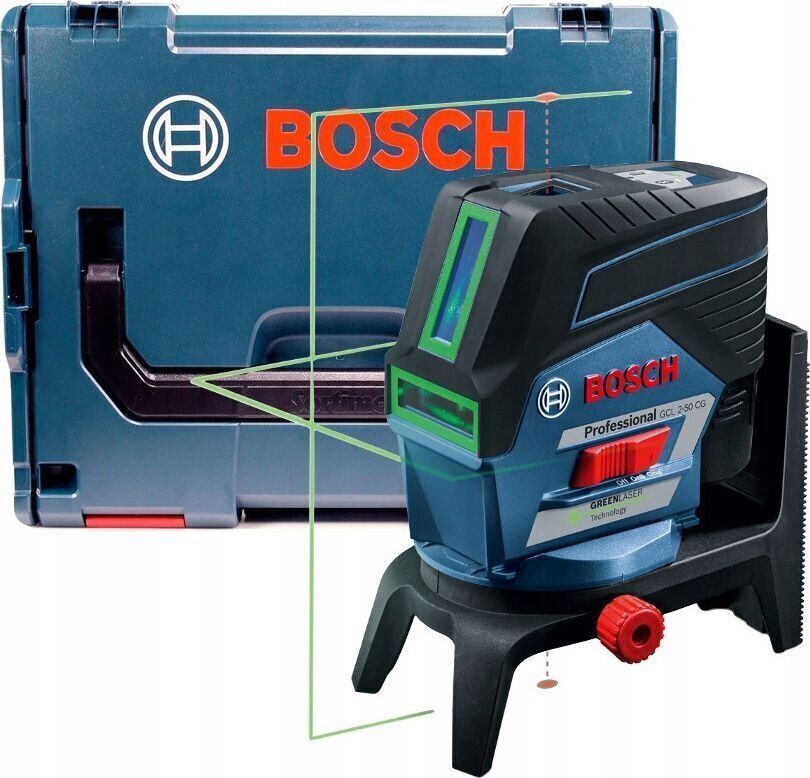 Ristjoonlaser Bosch GCL 2-50 CG hind ja info | Käsitööriistad | kaup24.ee