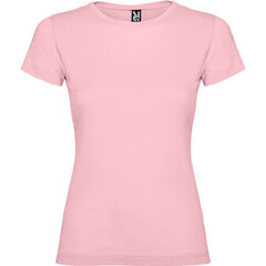 Ümmargune krae T-särk LON6627, roosa hind ja info | Naiste pluusid, särgid | kaup24.ee