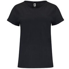 Naiste lühikeste varrukatega särk, must hind ja info | Naiste T-särgid, topid | kaup24.ee