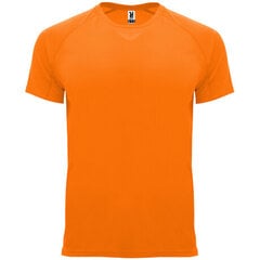 Tehniline lühikeste varrukatega raglaan T-särk, oranž hind ja info | Poiste särgid | kaup24.ee