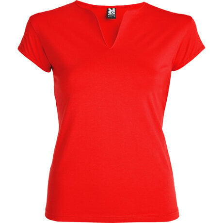 Naiste särk LON6532, punane hind ja info | Naiste T-särgid | kaup24.ee