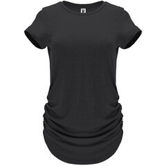 Футболка женская с коротким рукавом, черная цена и информация | Женские блузки, рубашки | kaup24.ee