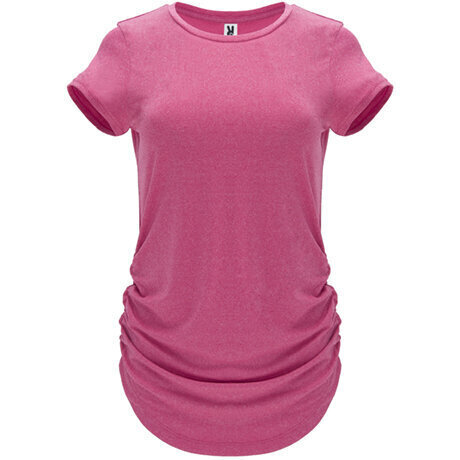 Lühikeste varrukatega T-särk naistele, roosa цена и информация | Naiste pluusid, särgid | kaup24.ee