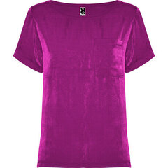 Женская футболка с короткими рукавами, фиолетовая цена и информация | Женские блузки, рубашки | kaup24.ee