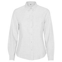 Женская рубашка с левым нагрудным карманом, белая цена и информация | Женские блузки, рубашки | kaup24.ee