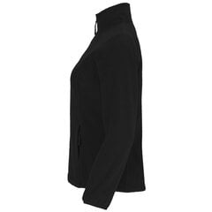 Fleece turtleneck jakk, must hind ja info | Naiste pusad | kaup24.ee