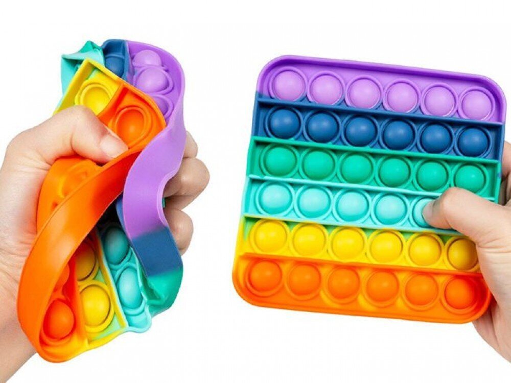 Anti-stress silikoonist Pop-it mänguasi цена и информация | Lauamängud ja mõistatused | kaup24.ee