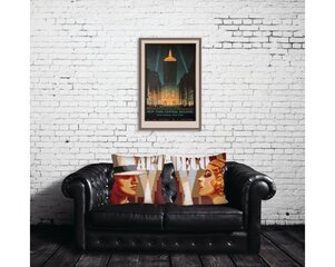 Tikkimiskomplekt padi "Art Deco 2" Collection D'Art 40x40cm hind ja info | Tikkimistarvikud | kaup24.ee