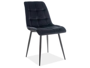 Комплект из 4 стульев Signal Meble Chic, черный цена и информация | Стулья для кухни и столовой | kaup24.ee