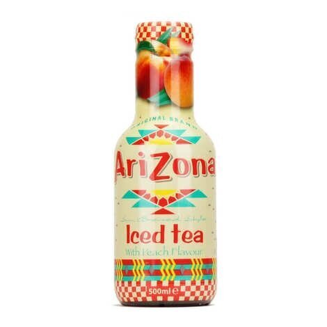 Jääteejook "AriZona" Ice Tea Peach, 500 ml, must tee virsikumaitsega hind ja info | Karastusjoogid | kaup24.ee