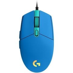 Logitech G203, sinine цена и информация | Мыши | kaup24.ee