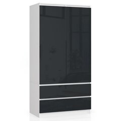 Шкаф NORE S90, белый/серый цена и информация | Шкафы | kaup24.ee
