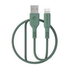 Premium MFI sertifitseeritud kaabel USB - Lightning (roheline, 1.1m) hind ja info | Mobiiltelefonide kaablid | kaup24.ee