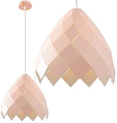 Подвесной светильник CrissCross, Pink цена и информация | Потолочный светильник, 38 x 38 x 24 см | kaup24.ee