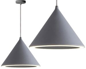 Rippvalgusti Cone LED, Grey цена и информация | Люстры | kaup24.ee