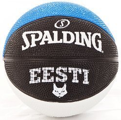 Korvpallipall Spalding RBR Estonia, suurus 3 hind ja info | Korvpallid | kaup24.ee