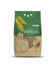 Comfy кукурузный наполнитель для кошек Cornelius Herbal, 7 л цена и информация | Наполнители для кошачьих туалетов | kaup24.ee