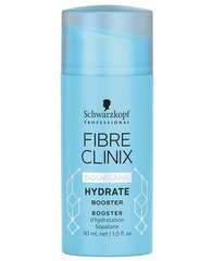 Увлажняющее средство для волос Schwarzkopf Professional Bonacure Fibre Clinix Hydrate Booster 30 мл цена и информация | Средства для укрепления волос | kaup24.ee