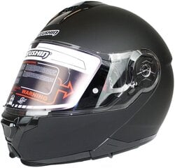 MARUSHIN M-310 kokkupandav kiiver, must matt цена и информация | Шлемы для мотоциклистов | kaup24.ee