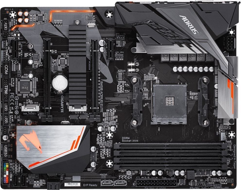 GIGABAIT AMD B450 AORUS hind ja info | Emaplaadid | kaup24.ee