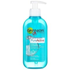 Очищающий гель Garnier Pure Active, 200 мл цена и информация | Garnier Защитные, дезинфицирующие средства, медицинские товары | kaup24.ee