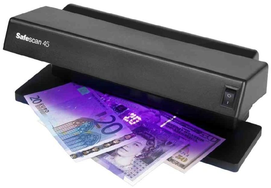 Valuuta kontrollimise aparaat Safescan 45 UV цена и информация | Rahakontrollimise masinad | kaup24.ee