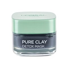 Интенсиваная очищающая маска L'Oréal Pure Clay Detox, 50 мл цена и информация | Маски для лица, патчи для глаз | kaup24.ee