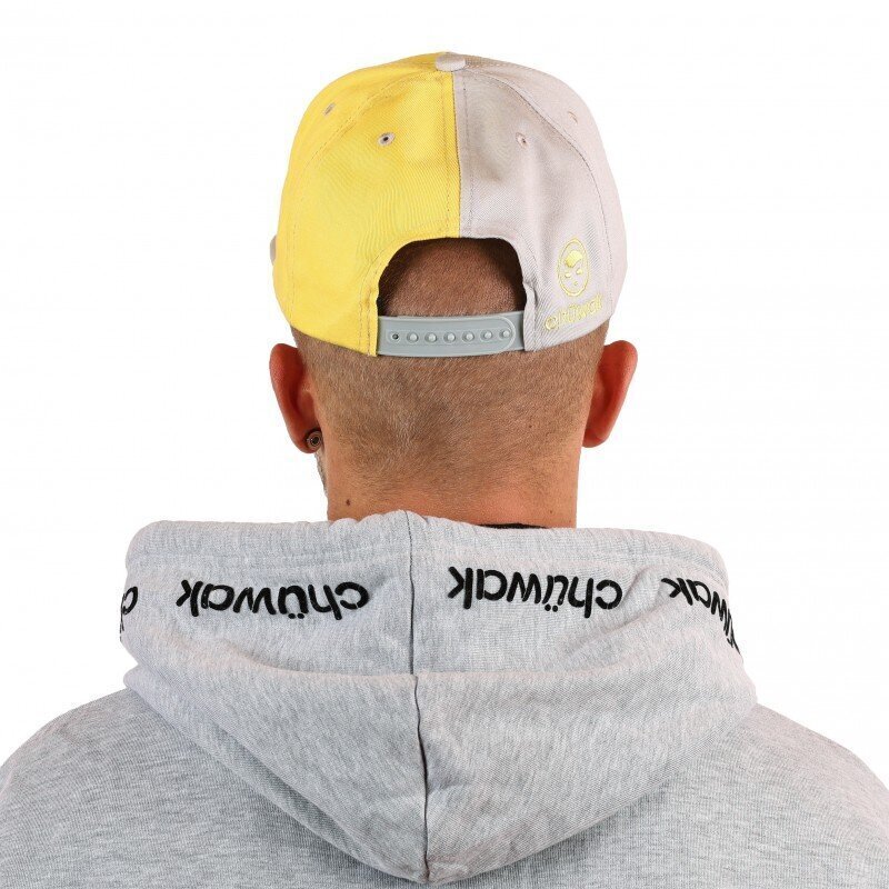 Meeste müts SnapBack Grey & Yellow, hall/kollane hind ja info | Meeste sallid, mütsid ja kindad | kaup24.ee