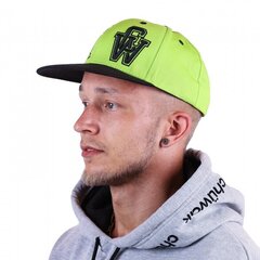 Meeste müts SnapBack Green, roheline hind ja info | Meeste sallid, mütsid ja kindad | kaup24.ee