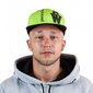 Meeste müts SnapBack Green, roheline цена и информация | Meeste sallid, mütsid ja kindad | kaup24.ee