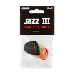 Медиатор Кит Dunlop Jazz III PVP103 цена и информация | Принадлежности для музыкальных инструментов | kaup24.ee