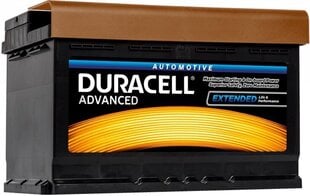 DURACELL Advanced 77Ah 700A 12V аккумулятор цена и информация | Аккумуляторы | kaup24.ee