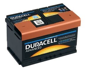 DURACELL Advanced 72Ah 680A 12V aku цена и информация | Аккумуляторы | kaup24.ee